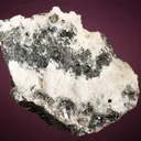 Polybasite with Silver on Quartz - image 3