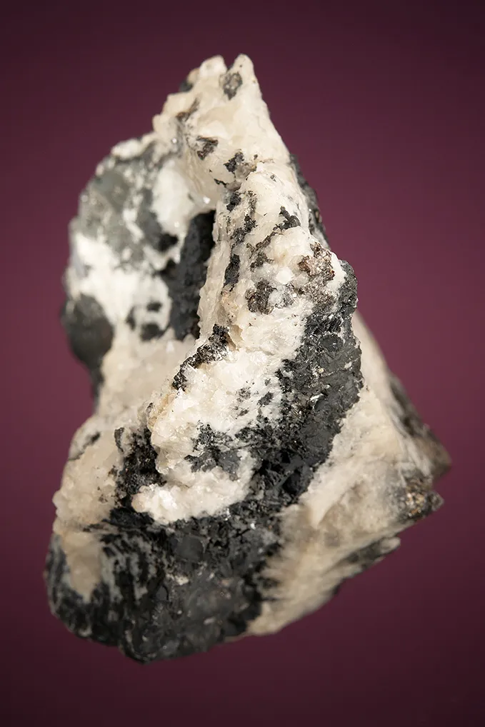 Polybasite with Silver on Quartz - image 4