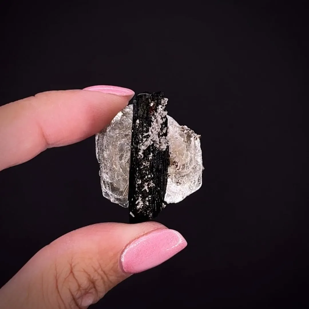 Polylithionite on Aegirine - image 2