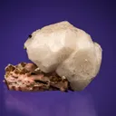 Polylithionite, Serandite and Aegirine on Analcime - image 1