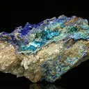 POSNJAKITE with Brochantite with LANGITE - image 1