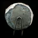 Powellite Fluorescent Mineral with Apophyllite Natural Mineral Specimen - image 5