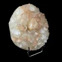 Powellite Fluorescent Mineral with Apophyllite Natural Mineral Specimen - image 3