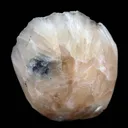 Powellite Fluorescent Mineral with Stilbite Natural Mineral Specimen - image 5