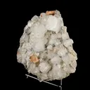 Powellite Fluorescent on Apophyllite  Natural Mineral Specimen - image 3