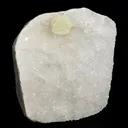 Powellite Fluorescent on MM Quartz Free Standing Natural Mineral Specimen - image 3