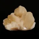 Powellite (Flurocent Mineral) With Stilbite Rare Find Natural Mineral Specimen - image 1