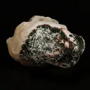 Powellite (Flurocent Mineral) With Stilbite Rare Find Natural Mineral Specimen - image 4