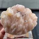 Powellite on Heulandite - image 5