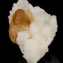 Powellite on Stilbite - image 2