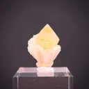 Powellite on Stilbite - image 2