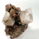 Powellite on Stilbite - image 1