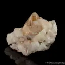 Powellite on Stilbite - image 4