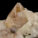 Powellite on Stilbite - image 1