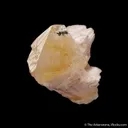 Powellite on Stilbite - image 5