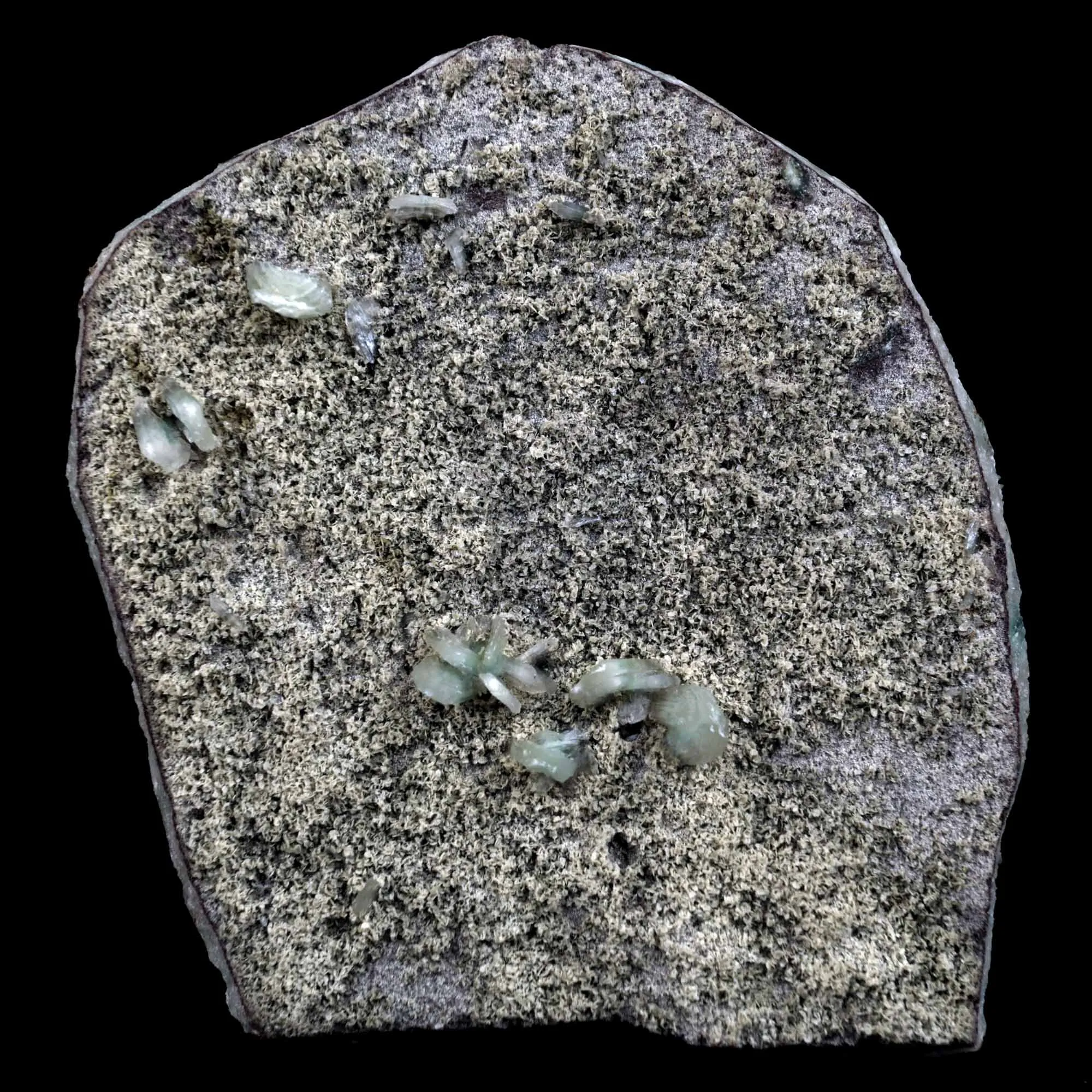 Powellite with Green Apophyllite Rare Find Natural Mineral Specimen - image 7