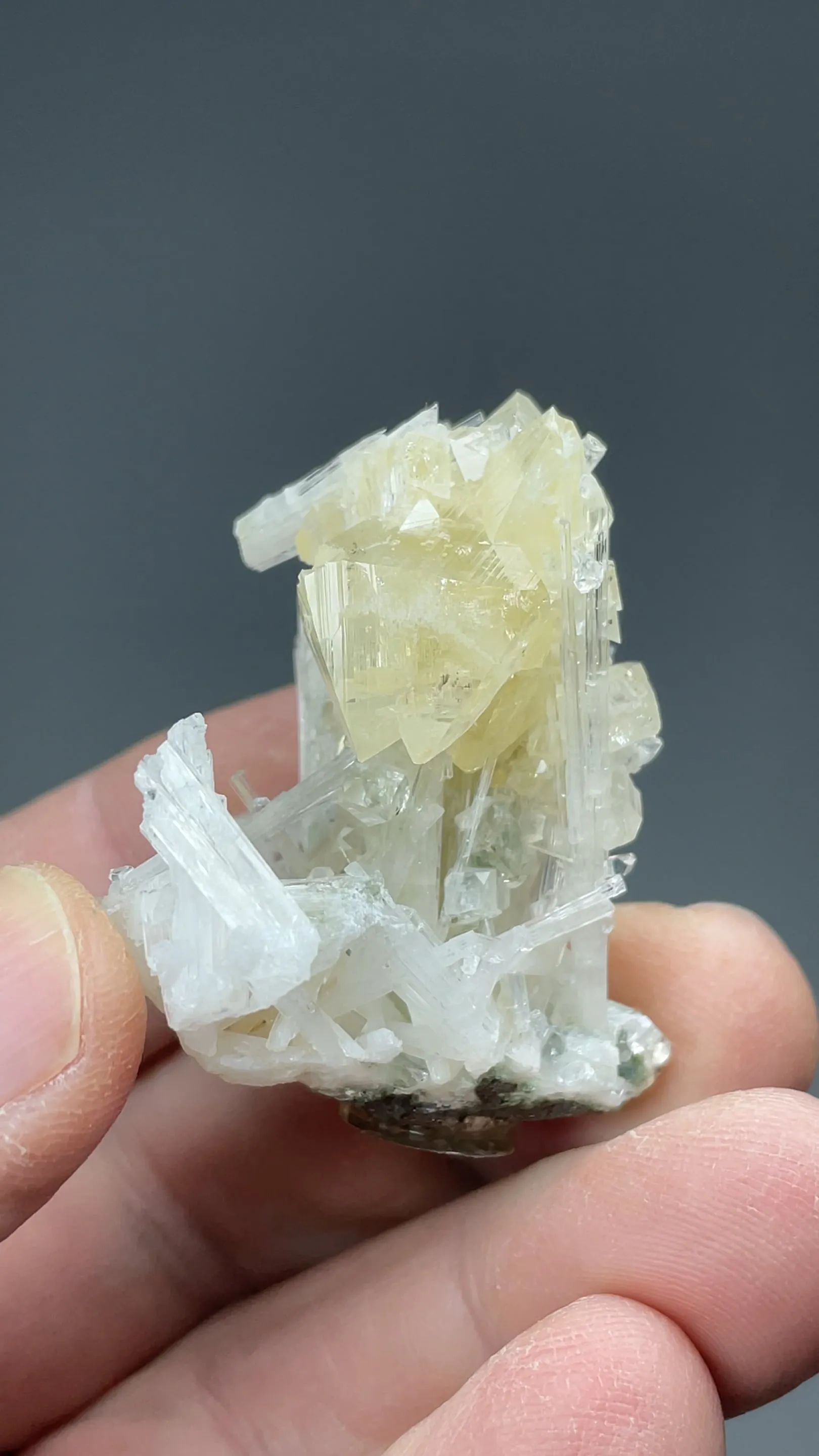 Powellite with Scolecite - image 2