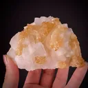 Powellite with Stilbite and Apophyllite - image 1