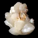 Powellite with Stilbite Natural Mineral Specimen - image 2