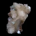 Powellite with Stilbite Rare Find fluorescent Natural Mineral Specimen - image 3