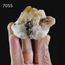 Powellite with Stilbite Rare Find Natural Mineral Specimen - image 6