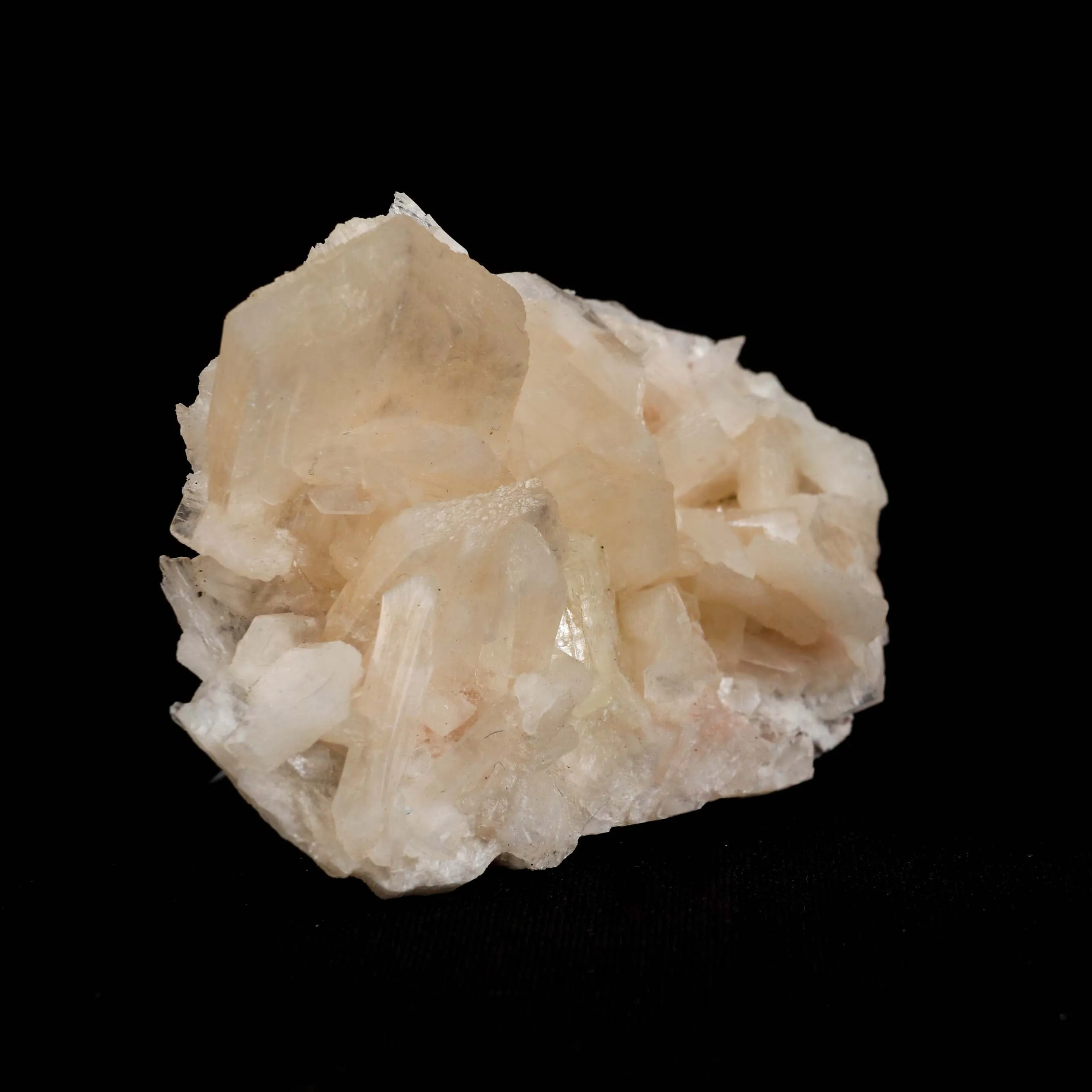 Powellite with Stilbite Rare Find Natural Mineral Specimen - image 2