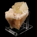 Powellite with Stilbite Rare Find Natural Mineral Specimen - image 6