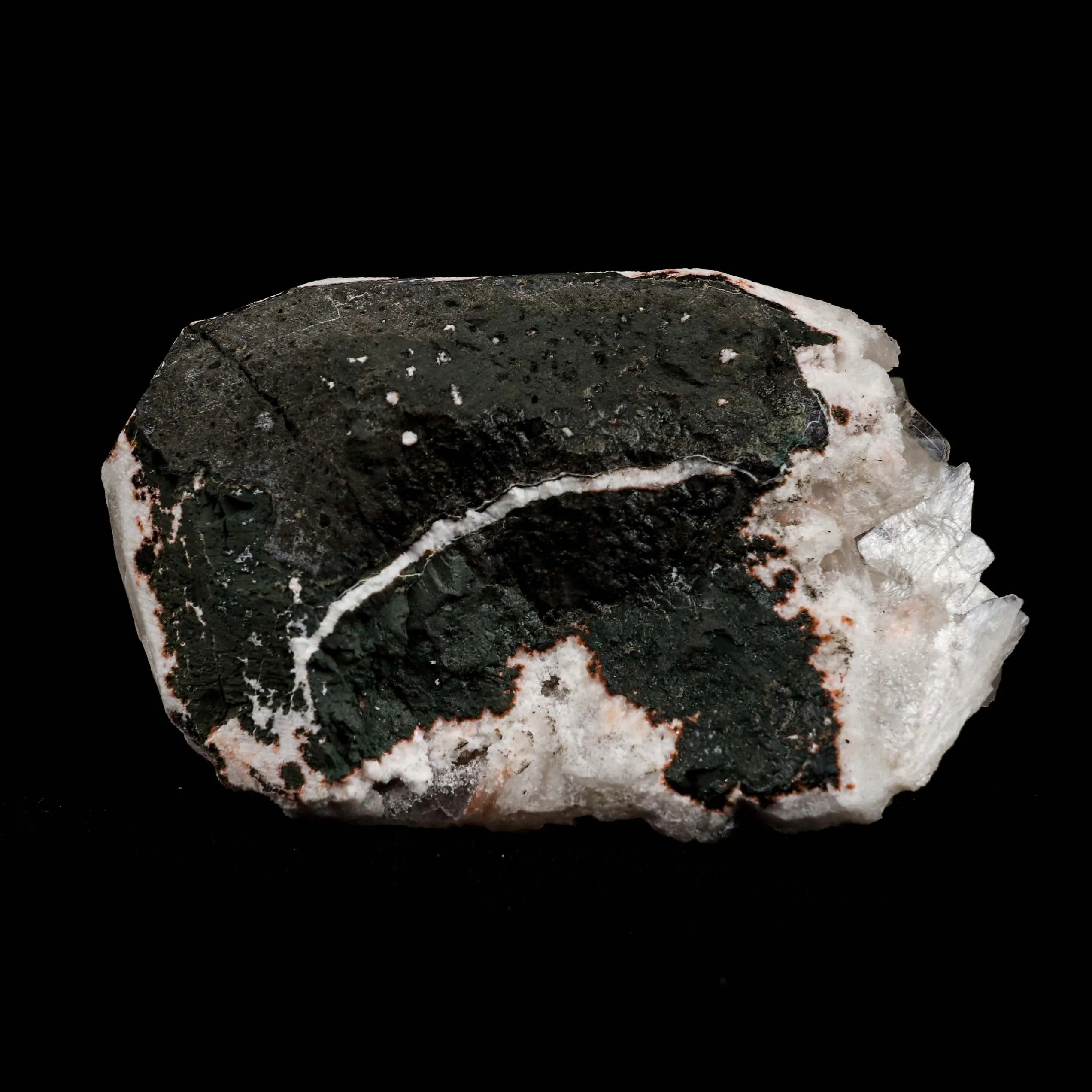 Powellite with Stilbite Rare Find Natural Mineral Specimen - image 5