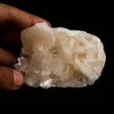 Powellite with Stilbite Rare Find Natural Mineral Specimen - image 4