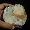 Powellite with Stilbite Rare Find Natural Mineral Specimen - image 5