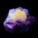 Powellite with Stilbite Rare Find Natural Mineral Specimen - image 5