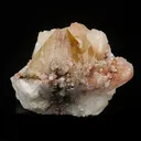 Powellite with Stilbite Rare Find Natural Mineral Specimen - image 3