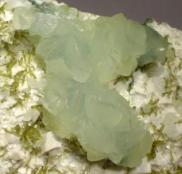 Prehnite, Adularia, Epidote - image 2