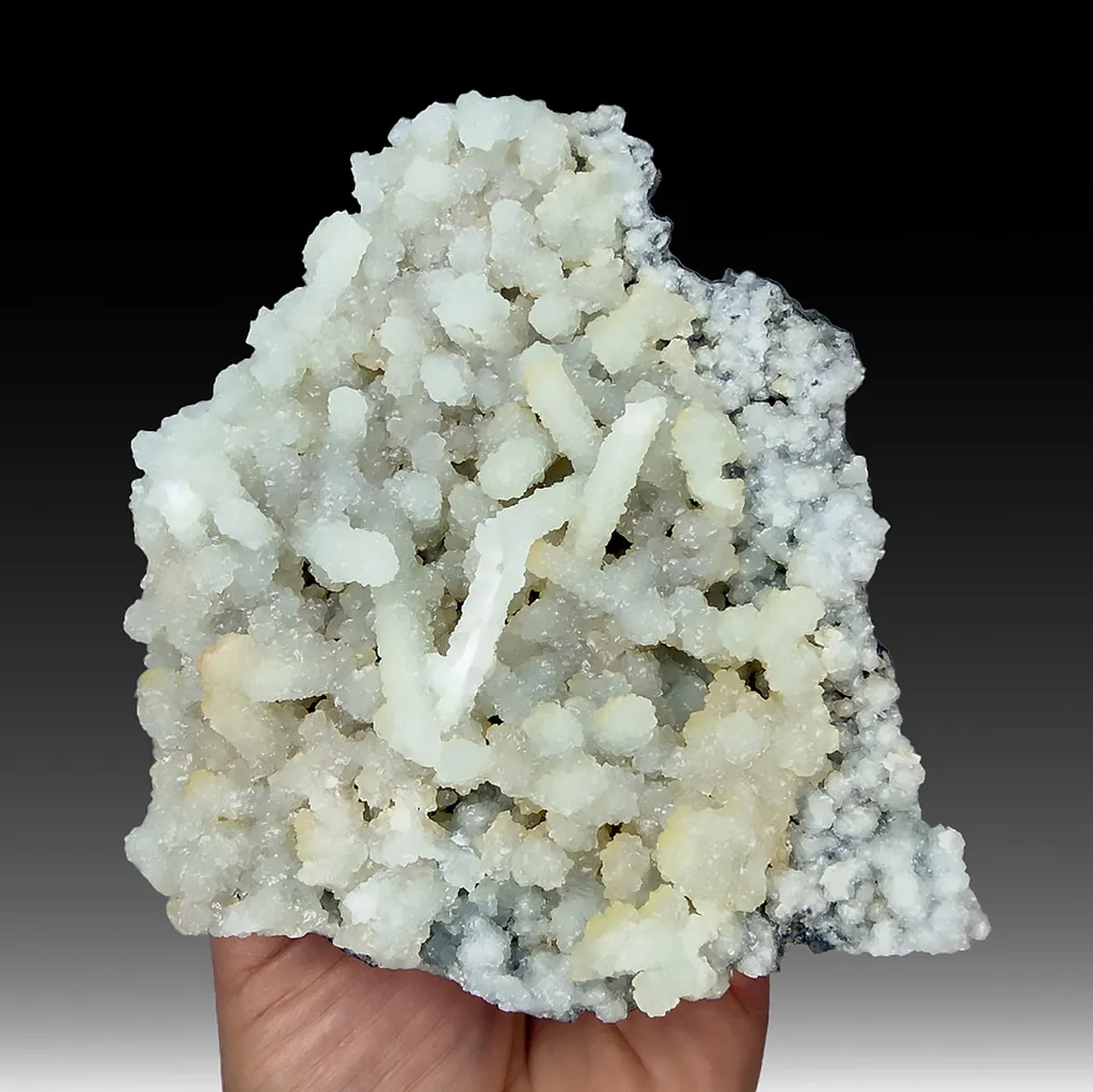Prehnite after Laumontite image