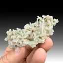 Prehnite after Laumontite with Copper - image 1
