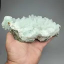 Prehnite after Laumontite with Fluorapophyllite-K - image 2