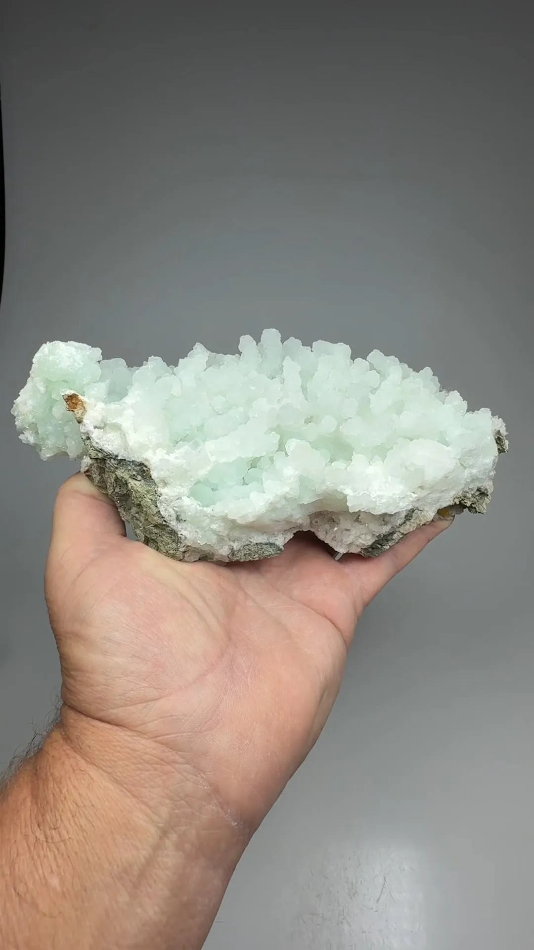 Prehnite after Laumontite with Fluorapophyllite-K - image 2