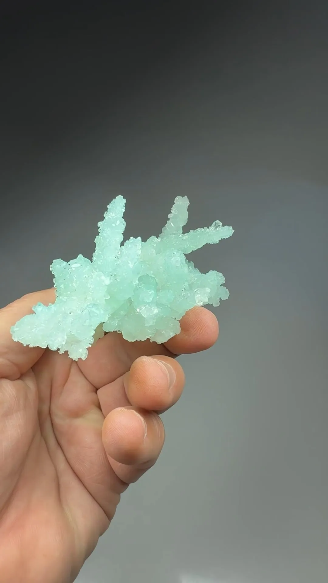 Prehnite after Laumontite with Fluorapophyllite-K - image 2