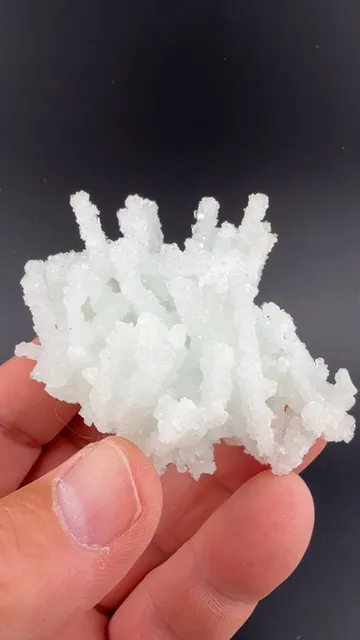 Prehnite after Laumontite with Fluorapophyllite-K