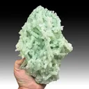Prehnite after Laumontite with Fluorapophyllite-K - image 1