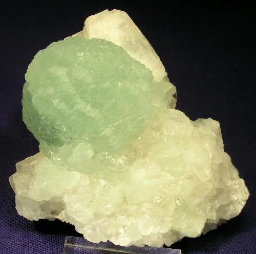 Prehnite, Analcime, Calcite, Quartz image