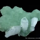 Prehnite and Quartz - image 1