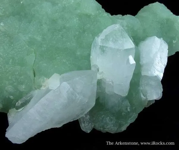 Prehnite and Quartz - image 2