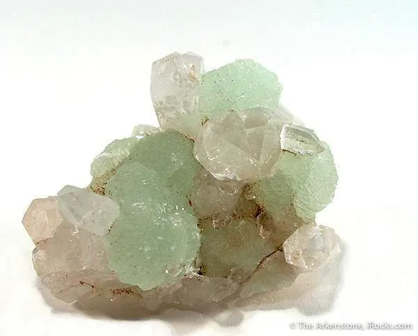 Prehnite and Quartz - image 1