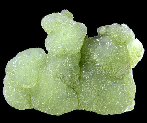 Prehnite, Calcite image