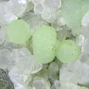 Prehnite, Calcite - image 2