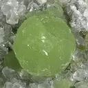 Prehnite, Calcite - image 2