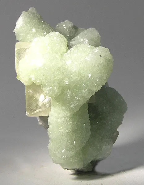 Prehnite, Calcite - image 1