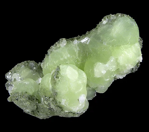 Prehnite, Calcite image