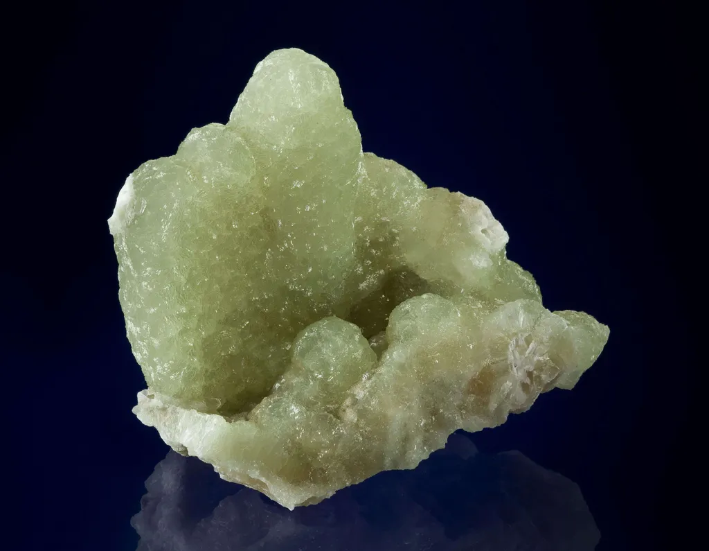 Prehnite Cast After Anhydrite image